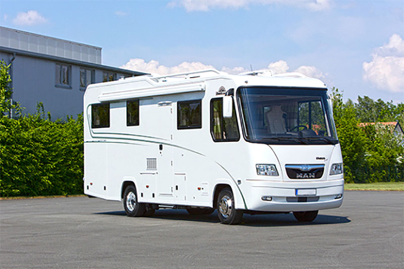 Integrated motorhome