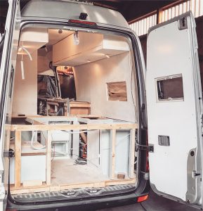 Uitbreiding campervan