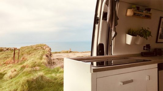 Interieur campervan