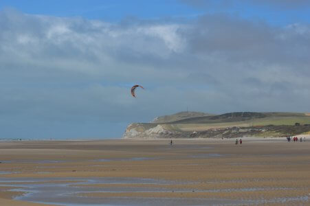 La plage sans fin de Wissant