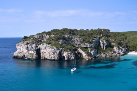 The island Formentera, in Spain 