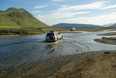 Les montagnes Landmannalaugar en Islande