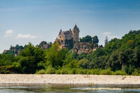 Castle- River- Dordogne