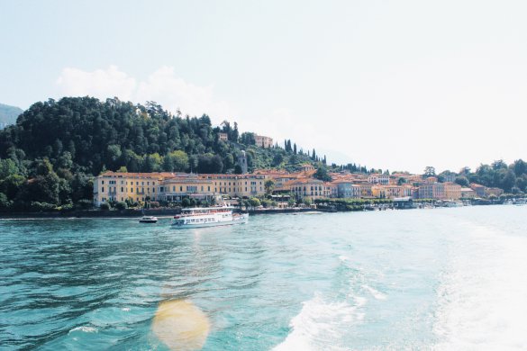 Lake como landscape