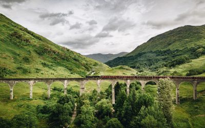 Famoso puente de la pelicula de Harry Potter, Escocia