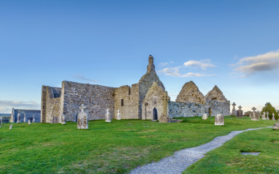 Abadia de Clonmacnoise , Irlanda