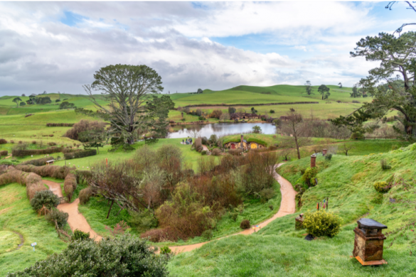 The lord of the ring Filmset, New Zealand